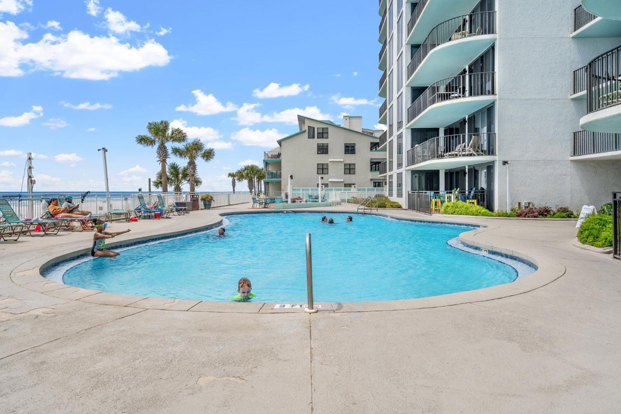 Stunning 2/2 Designer Condo W Coastal Appeal Right On The Gulf! パナマシティービーチ エクステリア 写真
