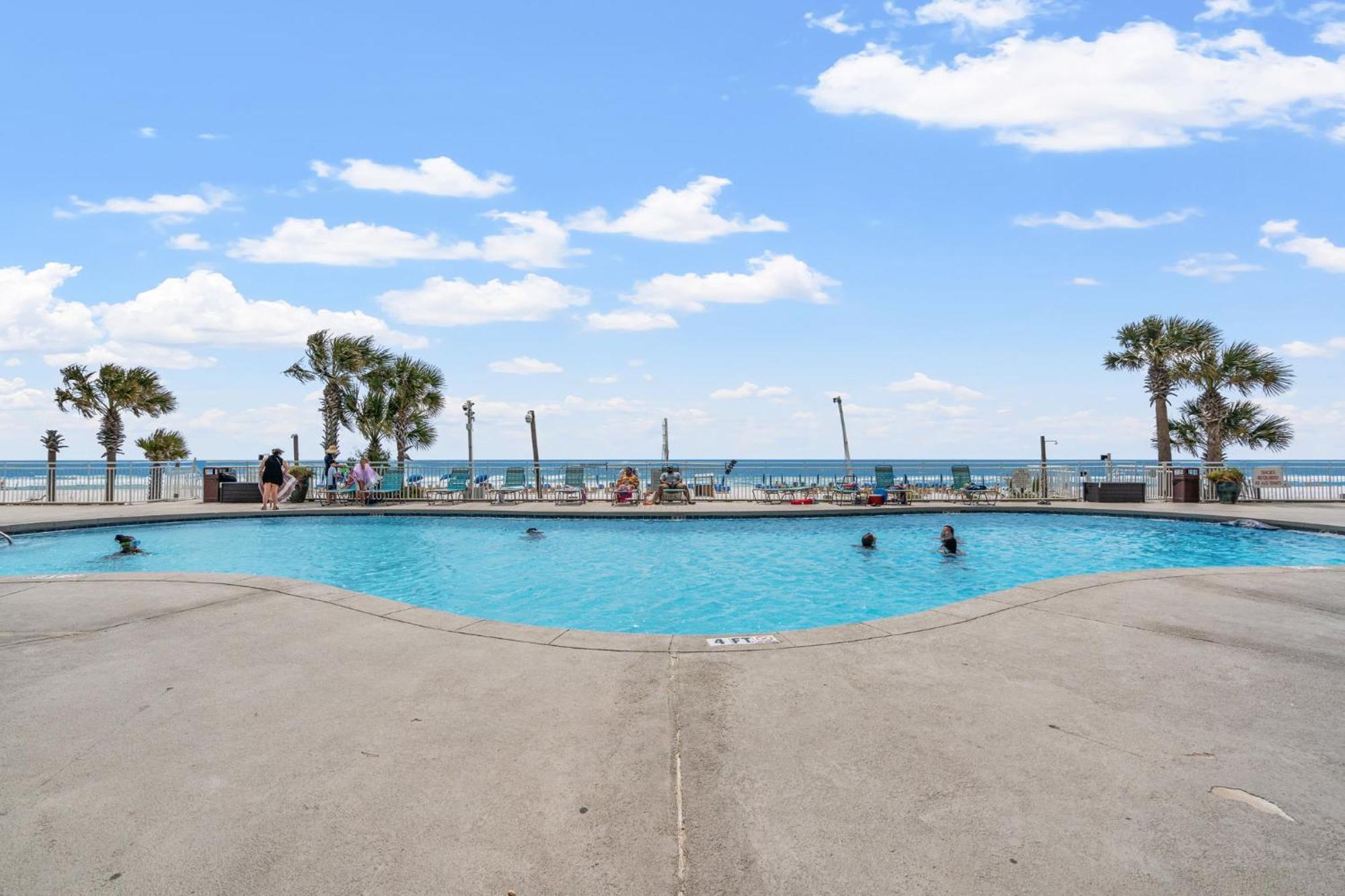 Stunning 2/2 Designer Condo W Coastal Appeal Right On The Gulf! パナマシティービーチ エクステリア 写真