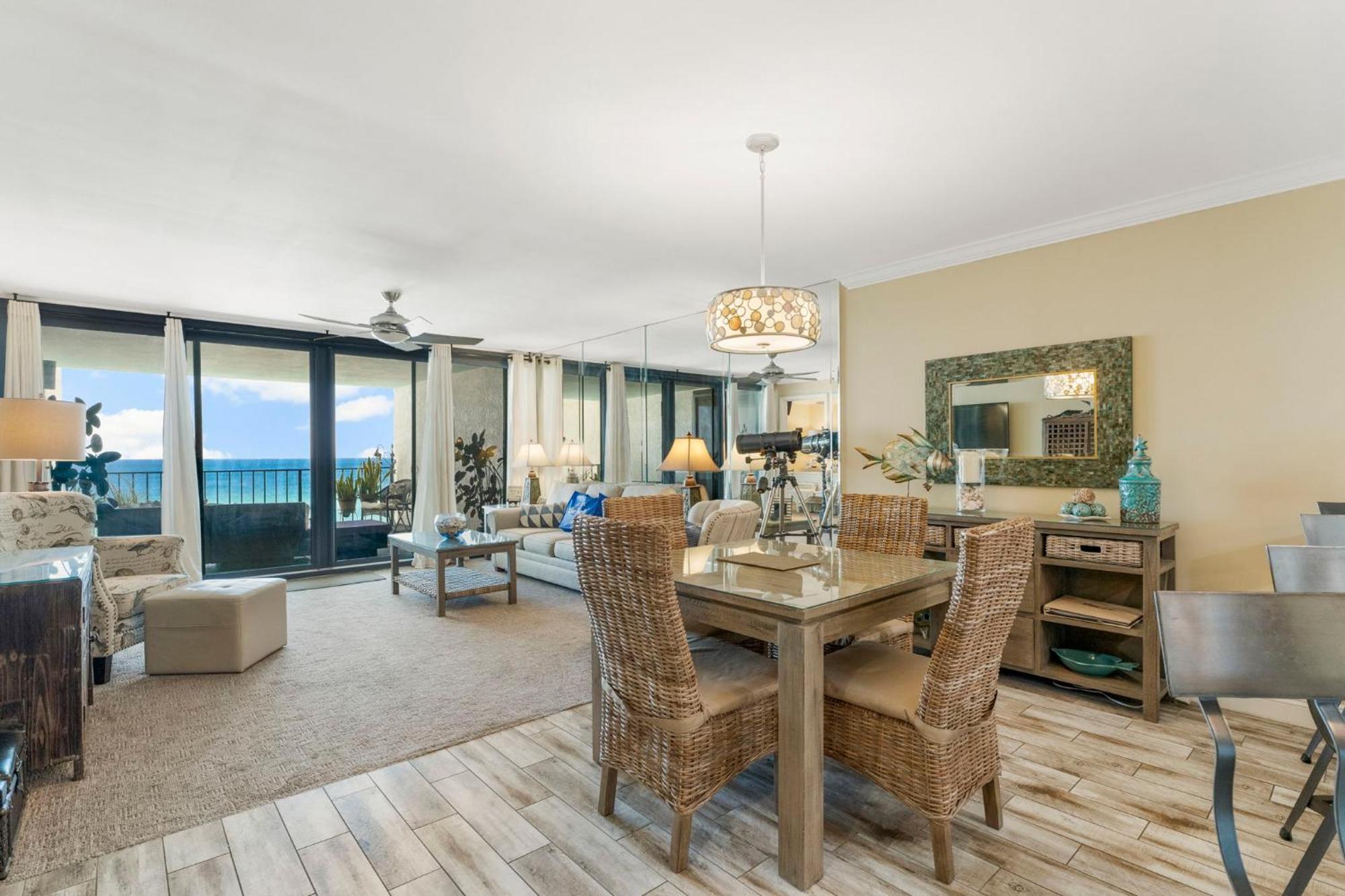 Stunning 2/2 Designer Condo W Coastal Appeal Right On The Gulf! パナマシティービーチ エクステリア 写真