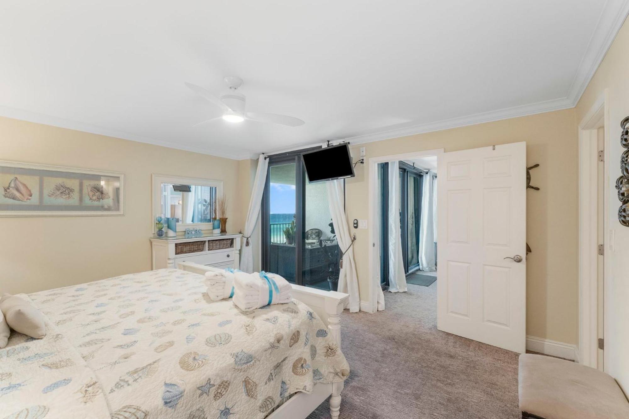 Stunning 2/2 Designer Condo W Coastal Appeal Right On The Gulf! パナマシティービーチ エクステリア 写真
