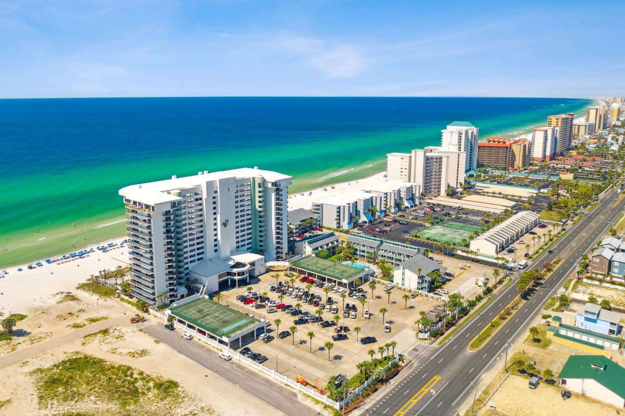Stunning 2/2 Designer Condo W Coastal Appeal Right On The Gulf! パナマシティービーチ エクステリア 写真
