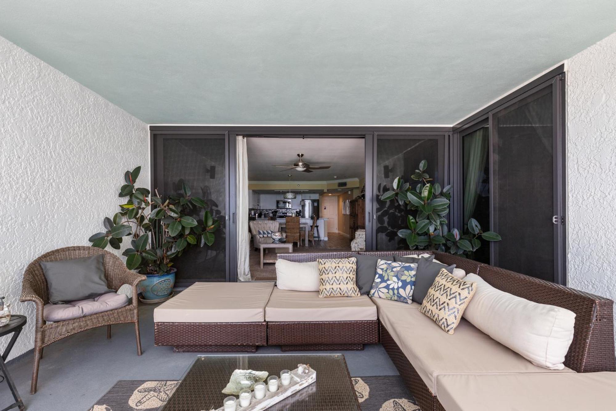 Stunning 2/2 Designer Condo W Coastal Appeal Right On The Gulf! パナマシティービーチ エクステリア 写真